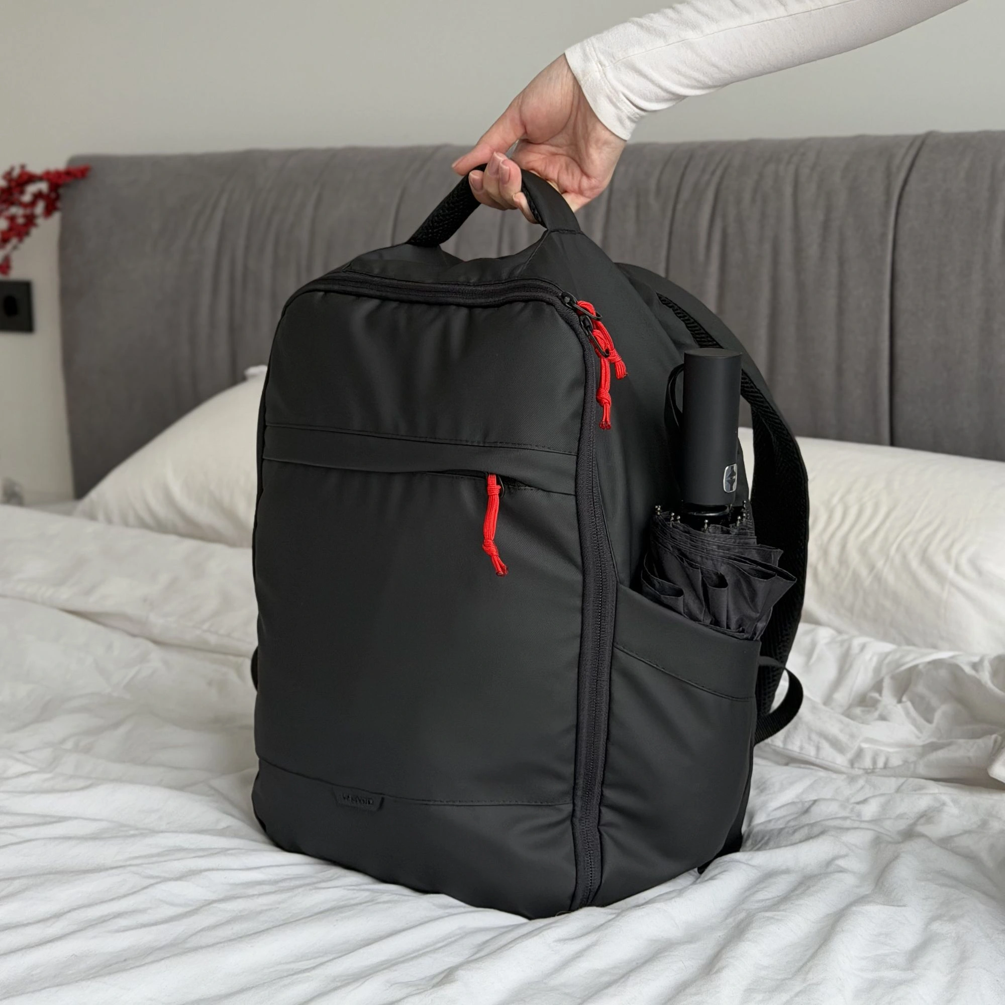Рюкзак 40х30х20 Leon Lite Black (Ryanair / Wizz Air Size) для ручної поклажі - Зображення 12